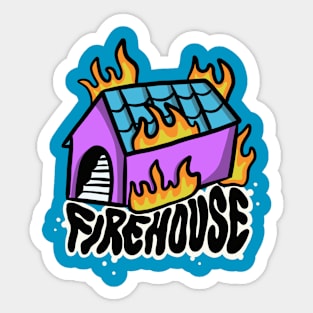 fire house Sticker